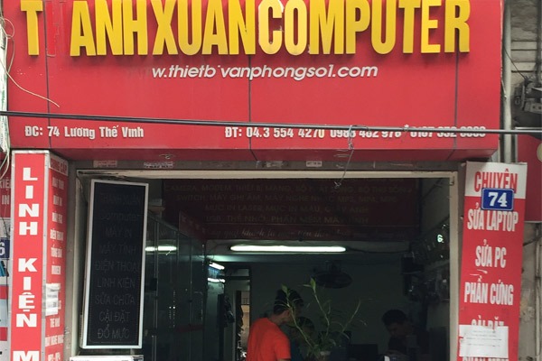 Trải nghiệm dịch vụ Khách Hàng tại cửa hàng máy tính Thanh Xuân