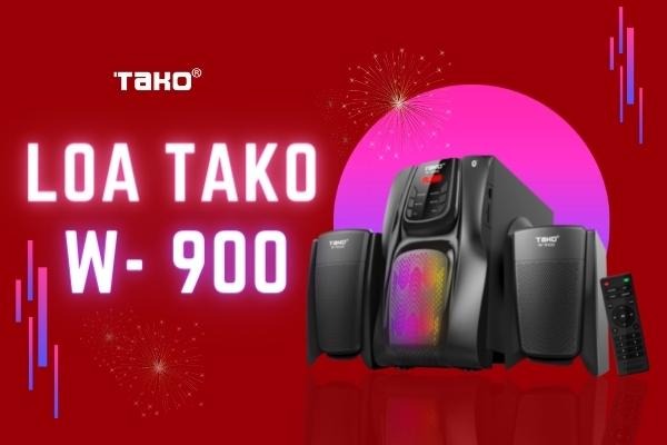 Loa 2.1 TAKO W-900 - chơi tết cực đỉnh ở mức giá 