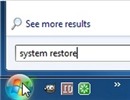 Sử dụng System Restore để khôi phục hệ thống trên Windows 7
