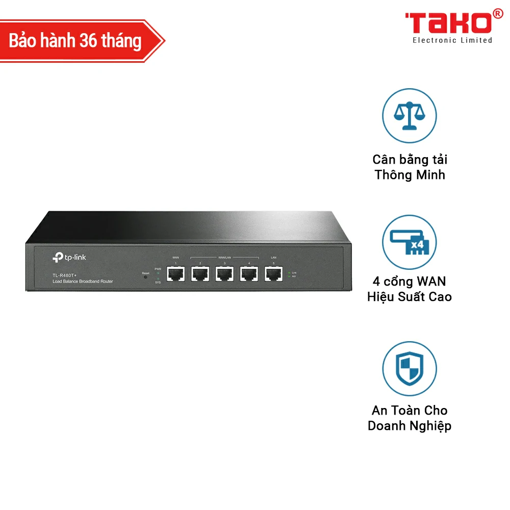 TL-R480T+ Router cân bằng tải băng thông rộng