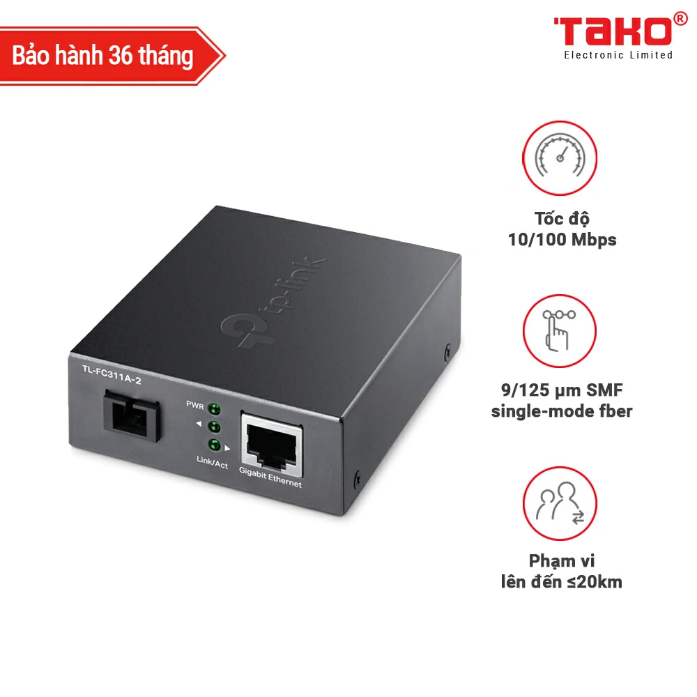 TL-FC111A-20 10/100 Mbps WDM Media Converter