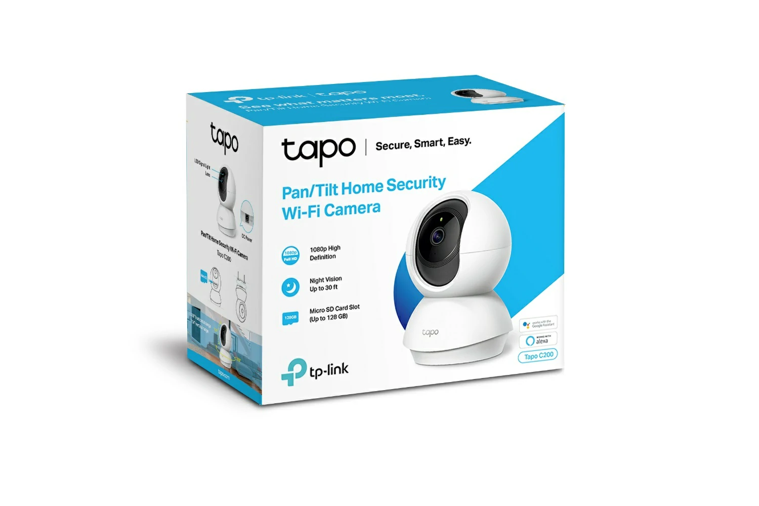 Tapo C200 Camera Wi-Fi An Ninh Gia Đình Có Thể Điều Chỉnh Hướng 6