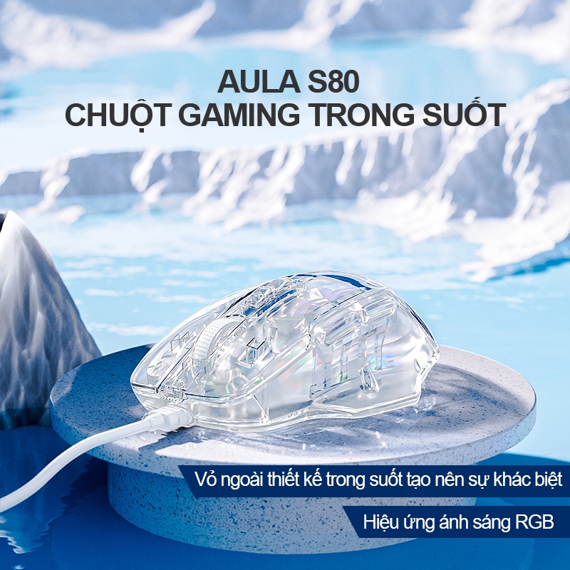AULA S80 CHUỘT GAMING