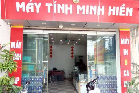 Trải nghiệm dịch vụ tại cửa hàng máy tính Minh Hiền