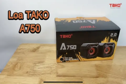 Review chi tiết mẫu loa mới – Loa vi tính TAKO A750