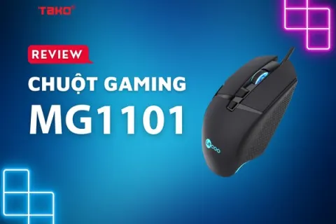 Cùng TAKO trải nghiệm chuột quang gaming e-sports Lecoo MG1101 – Chiến game đỉnh cao, bách phát bạch trúng