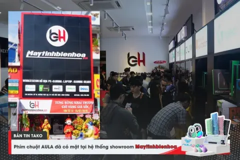 AULA Chính Thức Có Mặt Tại Chuỗi Showroom Máy Tính Biên Hòa
