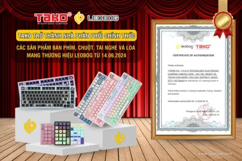 TAKO CHÍNH THỨC LÀ NHÀ PHÂN PHỐI CỦA LEOBOG TẠI VIỆT NAM