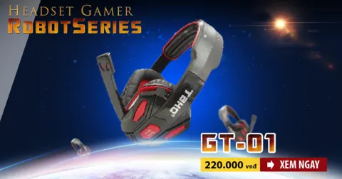 Giới thiệu tai nghe chuyên game TAKO Robot GT-01