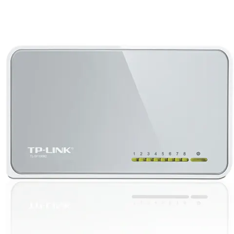 B? Chia Tín Hi?u Ð? Bàn 8 c?ng 10/100Mbps TL-SF1008D 1