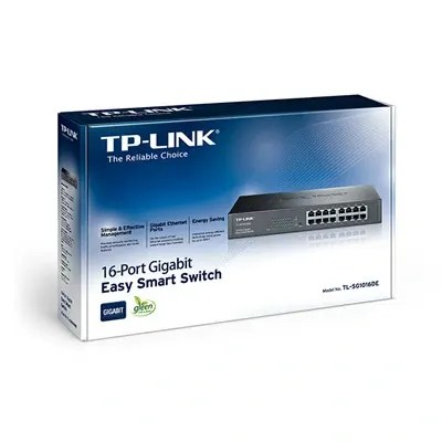 B? chia tín hi?u thông minh d? dàng 16 Port Gigabit 1