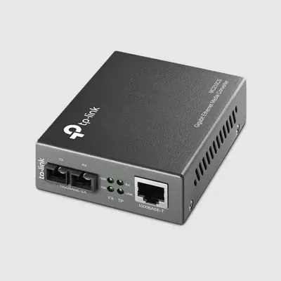MC210CS Bộ chuyển đổi quang điện Single-Mode Gigabit