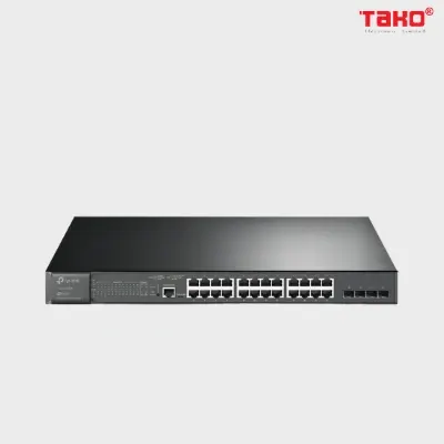 TL-SG3428MP Switch Quản Lý JetStream L2 – 28 cổng Gigabit với 24 cổng PoE+