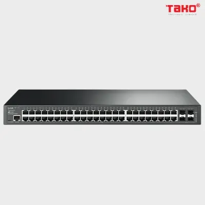TL-SG3452 Switch Quản Lý JetStream L2 – 48 Cổng Gigabit với 4 Khe SFP