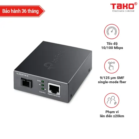 TL-FC111A-20 10/100 Mbps WDM Media Converter