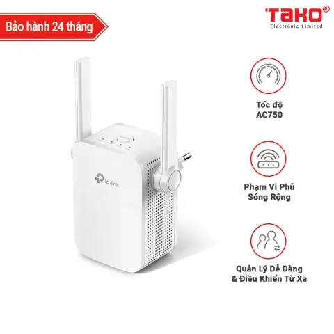 RE205 Bộ Mở Rộng Sóng Wi-Fi AC750