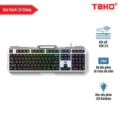 AULA F2023 (1825) BÀN PHÍM GIẢ CƠ GAMING CÓ DÂY