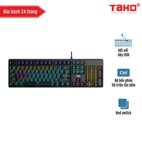 AULA S2022 (4258) PRO BÀN PHÍM CƠ GAMING CÓ DÂY