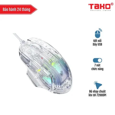 AULA S80 CHUỘT GAMING CÓ DÂY