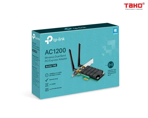 Archer T4E Bộ chuyển đổi PCI Express không dây băng tần kép AC1200 6