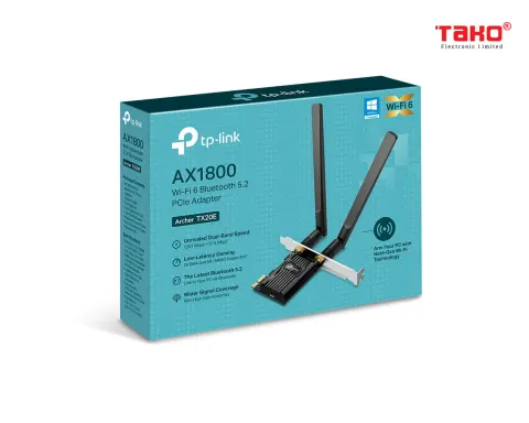 Archer TX20E AX1800 Wi-Fi 6 Bluetooth 5.2 PCIe Adapter 2