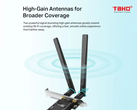 Archer TX20E AX1800 Wi-Fi 6 Bluetooth 5.2 PCIe Adapter 3