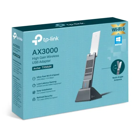 Archer TX50UH USB Wi-Fi Độ Lợi Cao AX3000 1