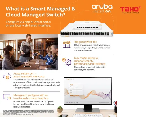 Aruba Instant On 1830 8-Port Gb Smart Switch | Fanless | US Cord (JL810A#ABA) 7