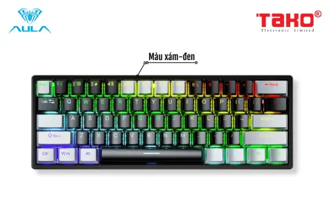 AULA 3261 BÀN PHÍM CƠ GAMING (Phiên bản nhiều màu) 2