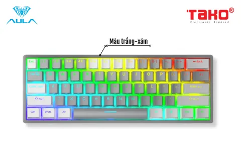 AULA 3261 BÀN PHÍM CƠ GAMING (Phiên bản nhiều màu) 3