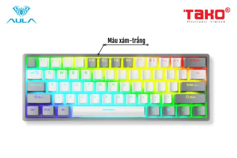 AULA 3261 BÀN PHÍM CƠ GAMING (Phiên bản nhiều màu) 4
