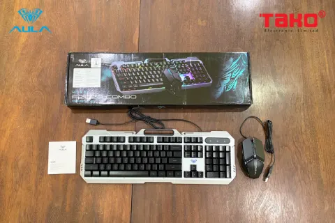 AULA F2023 COMBO BÀN PHÍM VÀ CHUỘT GIẢ CƠ GAMING 5