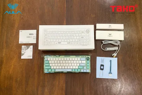 AULA F68 BÀN PHÍM CƠ GAMING (Phiên bản màu xanh lá) 1