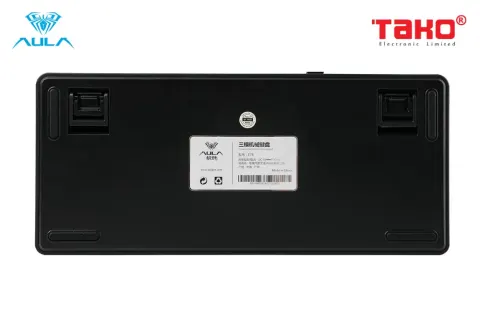AULA F75 BÀN PHÍM CƠ GAMING 3 MODE (Đen + Xanh đậm + Cam/ Grey Wood V3 Switch) 3