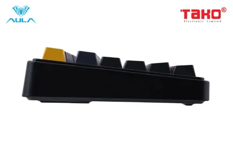 AULA F75 BÀN PHÍM CƠ GAMING 3 MODE (Đen + Xanh đậm + Cam/ Grey Wood V3 Switch) 6