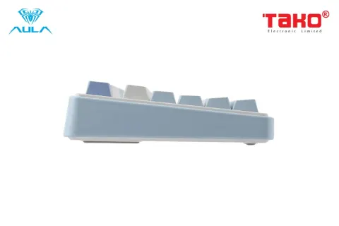 AULA F75 BÀN PHÍM CƠ GAMING 3 MODE (Phiên bản Xanh nhạt + Trắng + Xanh đậm/ Grey Wood V3 Switch) 1