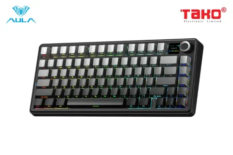 AULA F75 MAX BÀN PHÍM CƠ GAMING 3 MODE (Phiên bản Đen gradient/ Reaper switch) 3
