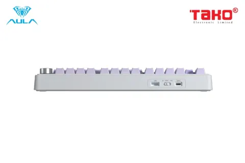 AULA F75 PRO BÀN PHÍM CƠ GAMING 3 MODE (Phiên bản trắng + tím gradient/ Seiya switch) 5