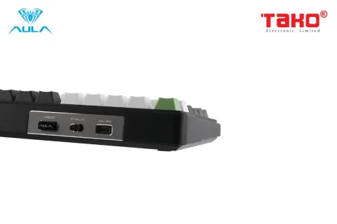 AULA F99 BÀN PHÍM CƠ GAMING 3 MODE (Phiên bản đen + trắng + xanh lá/ Whale Sea switch) 7
