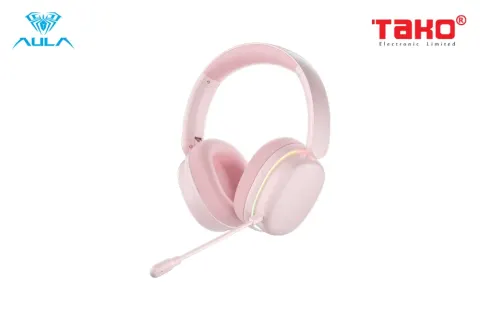 AULA G7 PRO (5347) TAI NGHE GAMING 3 MODE (Phiên bản Màu Hồng) 2