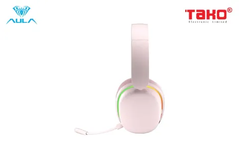 AULA G7 PRO (5347) TAI NGHE GAMING 3 MODE (Phiên bản Màu Hồng) 4