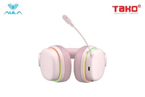 AULA G7 PRO (5347) TAI NGHE GAMING 3 MODE (Phiên bản Màu Hồng) 5