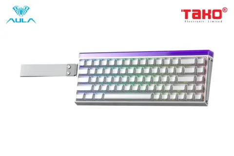 AULA HERO68HE BÀN PHÍM CƠ GAMING CÓ DÂY (Phiên bản màu Trắng Lighthouse/ Jade King magnetic switch - Rapid trigger) 3