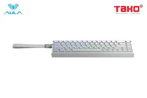 AULA HERO68HE BÀN PHÍM CƠ GAMING CÓ DÂY (Phiên bản màu Trắng Lighthouse/ Jade King magnetic switch - Rapid trigger) 5