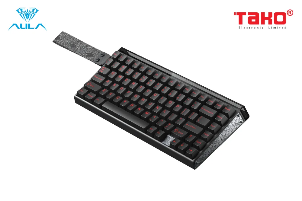 AULA HERO75HE (8607) BÀN PHÍM CƠ GAMING 3 MODE (Phiên bản Màu đen/Stormrise magnetic switch - Rapid trigger) 2
