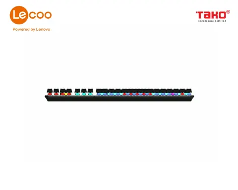 Bàn phím cơ gaming có đèn LED Lecoo KG301 3
