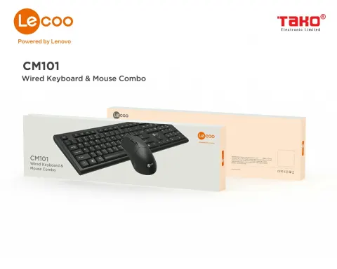 Bộ phím chuột văn phòng Lecoo CM101 7