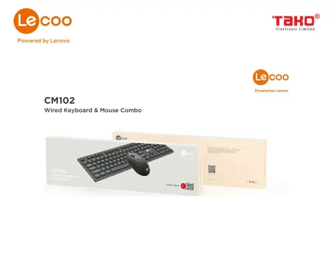 Bộ phím chuột văn phòng Lecoo CM102 6