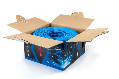Cáp mạng Cat 6 UTP cat6 AMTAKO 6222 dây xanh 305m 2