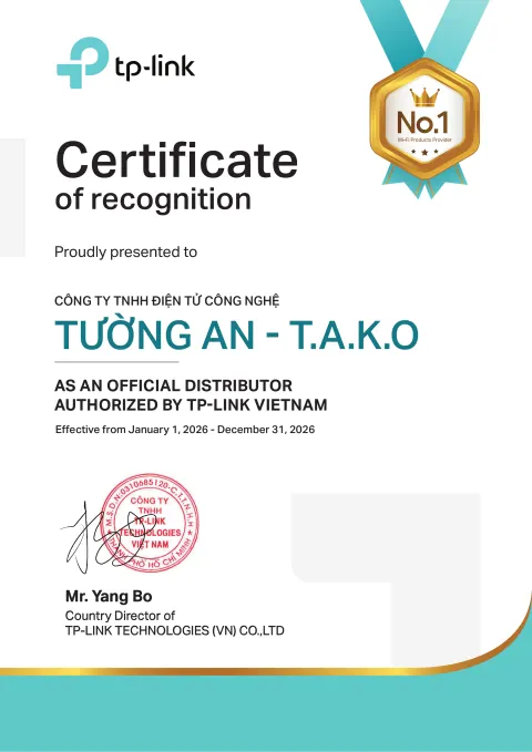 Chứng Nhận TP-Link 2026